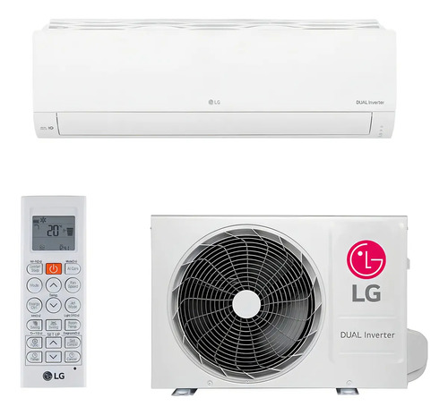 Ar Condicionado LG Dual Inverter Compact +IA 12.000 BTUs Frio 220V