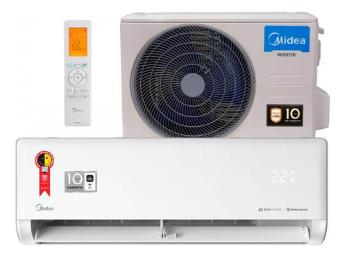 Ar Cond Split Inverter Midea IA Ecomaster 9.000 BTUs Frio 220V