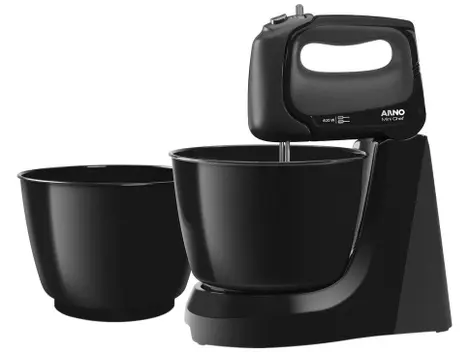 Batedeira Portátil Arno Mini Chef HM11 400W com 2 Tigelas
