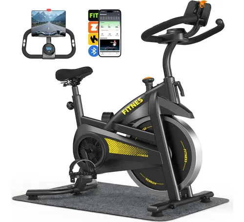 Bicicleta Ergométrica Spinning Rmira com Conexão Bluetooth 12kg — 150kg