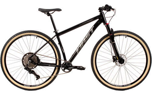 Bike First Aro 29 12V Freios Hidráulicos Suspensão com Trava