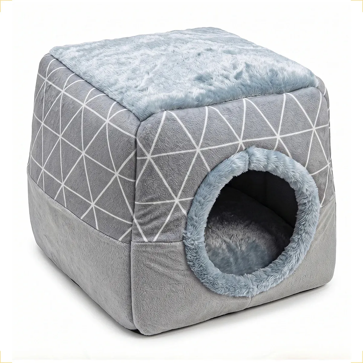 Cama Iglu Casinha para Gatos e Cachorros Grande