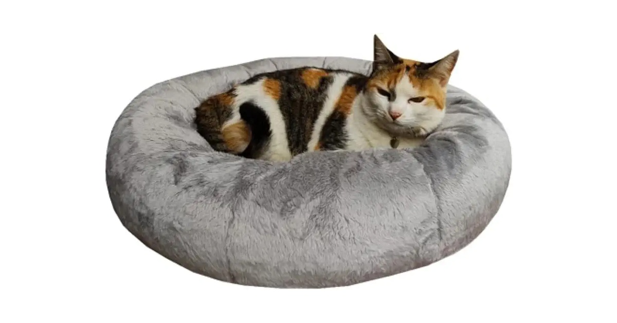Cama Nuvem Ninho Pet Soft Redonda 50x50cm