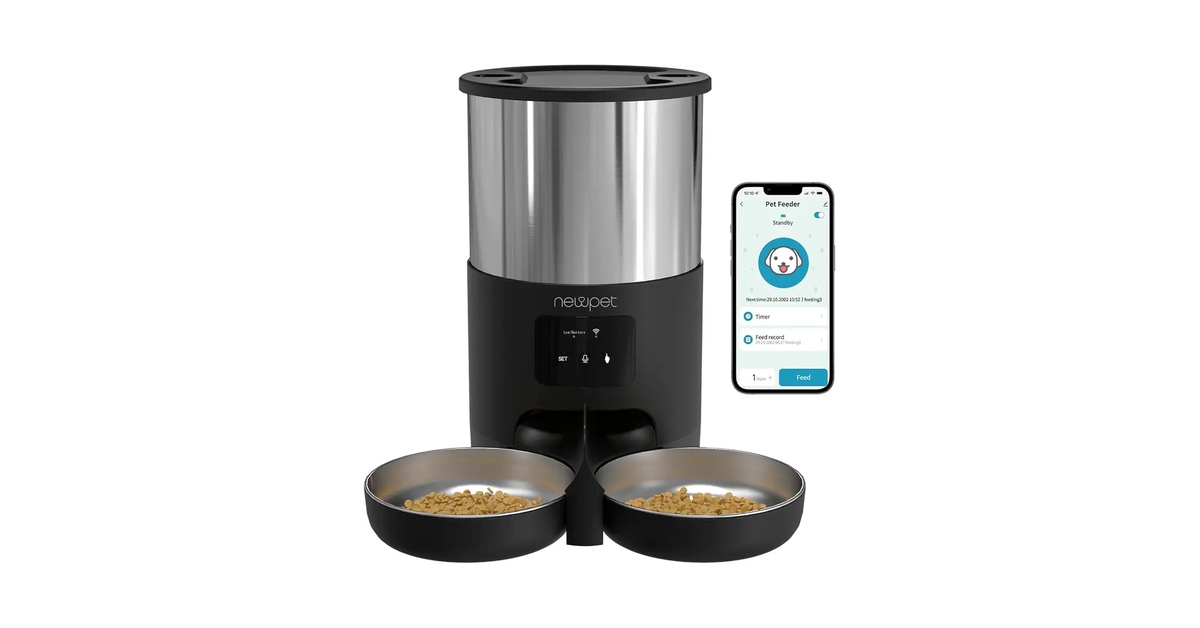 Alimentador Comedouro Automático Cães e Gatos Programável