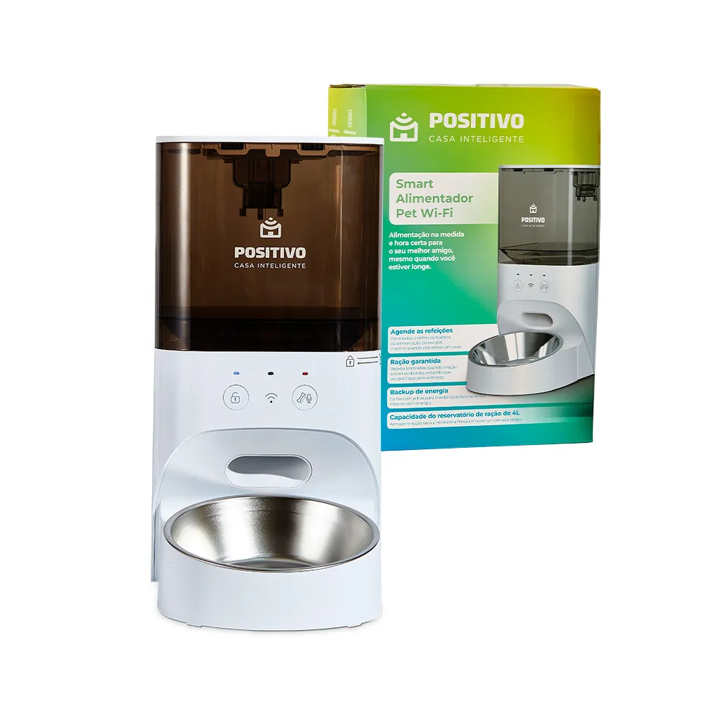 Comedouro Automático Inteligente Pet Wi-Fi Madog