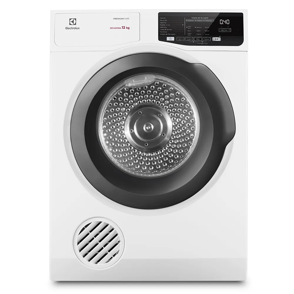 Electrolux SFP12 Secadora de Roupas 12kg 8 Ciclos Branca Eficiente