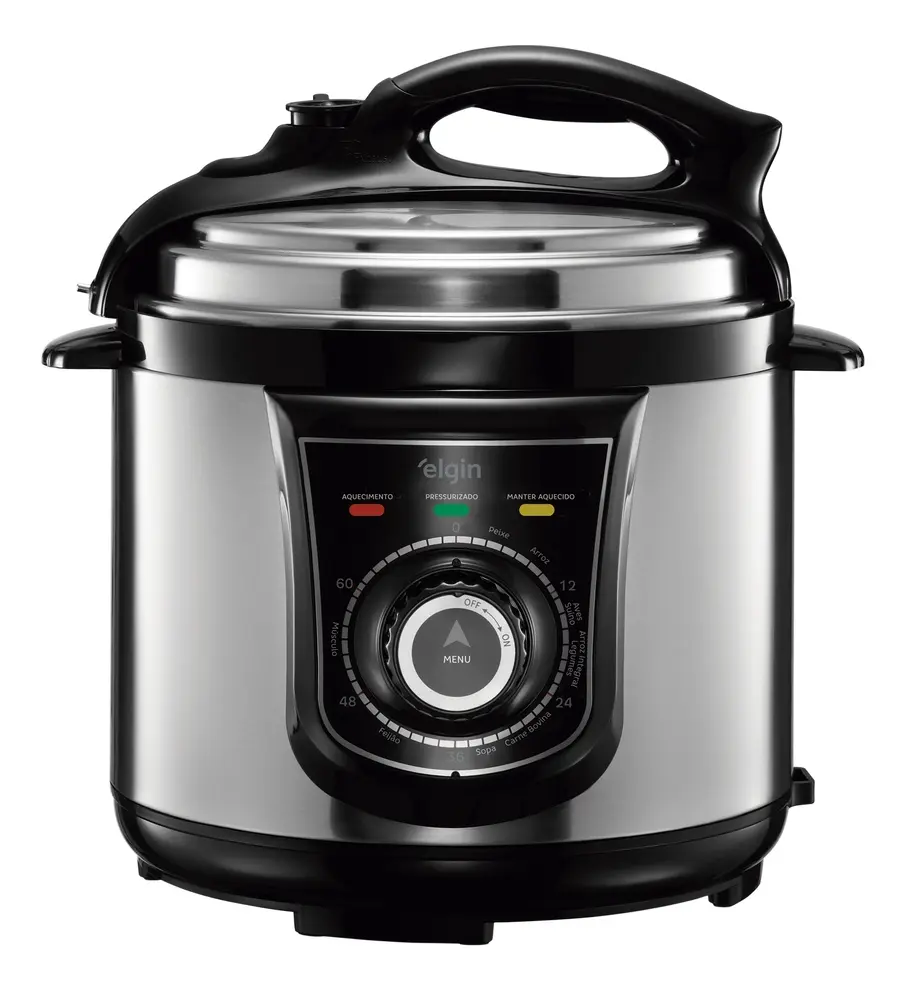 Elgin 42PPR Panela de Pressão Elétrica 4 Litros 840W Aço Inox