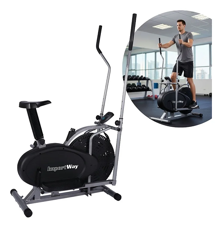 Dream Fitness MAG 5000D ElĂptico e Bicicleta Horizontal