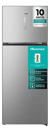Hisense Top Freezer 466L Inox
