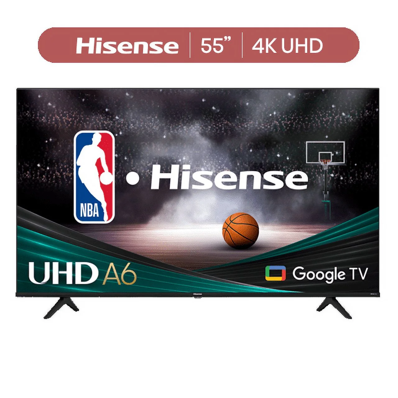 Hisense 55A6NV 55 Polegadas 4K Google TV Dolby Vision