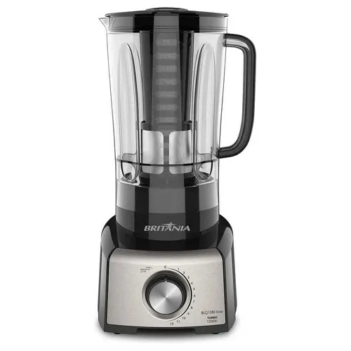 Liquidificador Britânia BLQ1380P Pro Maxx 6 Inox 3L 1200W