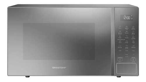 Micro-ondas Brastemp BMS46AR 32L Cinza com Menu Gourmet