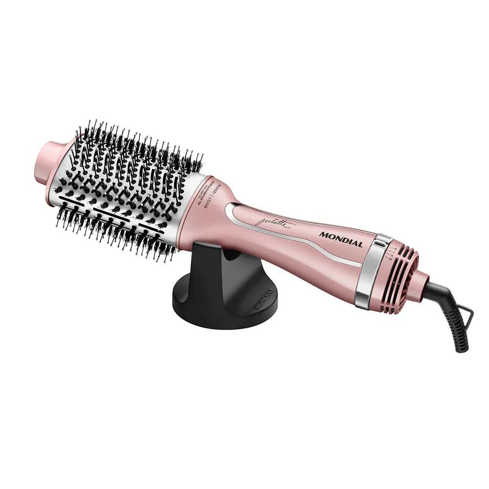 Mondial ES-JU-01 Escova Secadora By Juliette 3em1 1300W Rosa