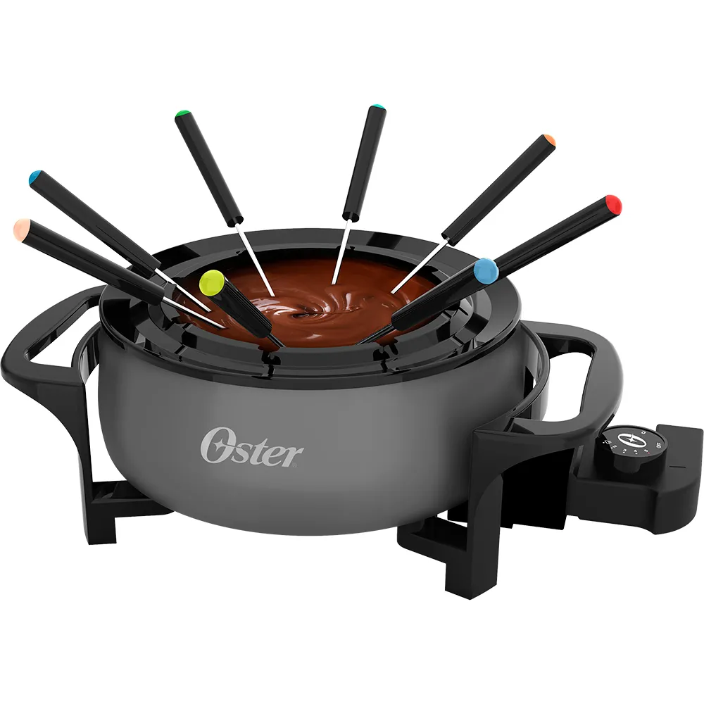 Oster ONFD100 Panela Elétrica para Fondue 1000W Delight Preta