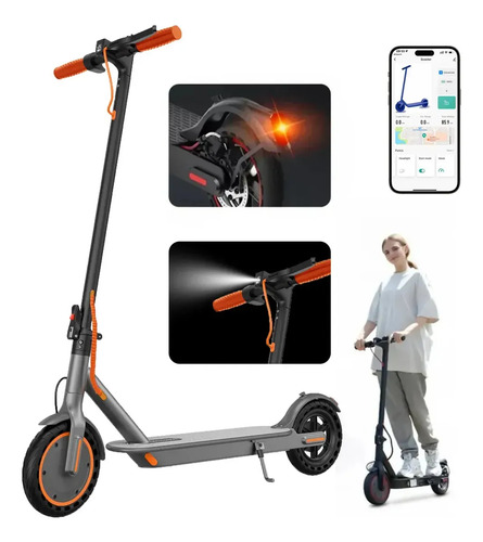 Patinete Elétrico Adulto Motorizado 350W 30km Autonomia INMETRO