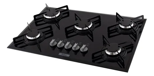 Cooktop Philco Cook Chef 5 Bocas Preto