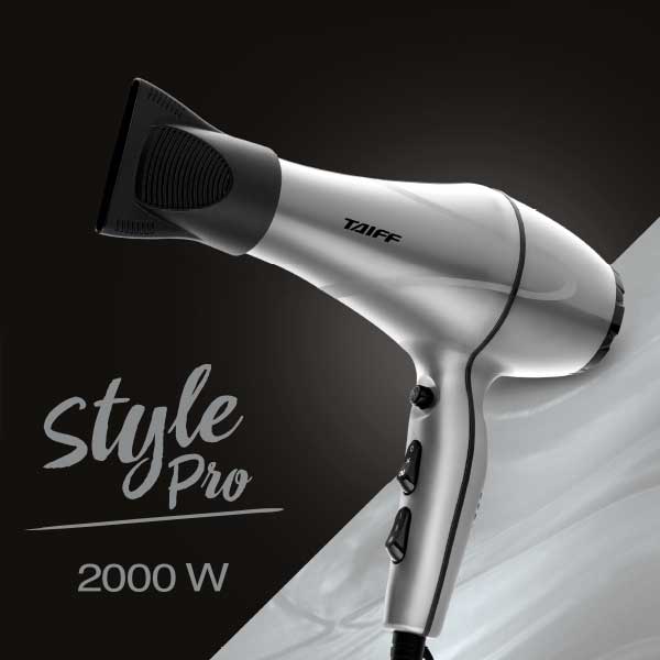 Taiff Style Pro Secador de Cabelos 2000W Prata